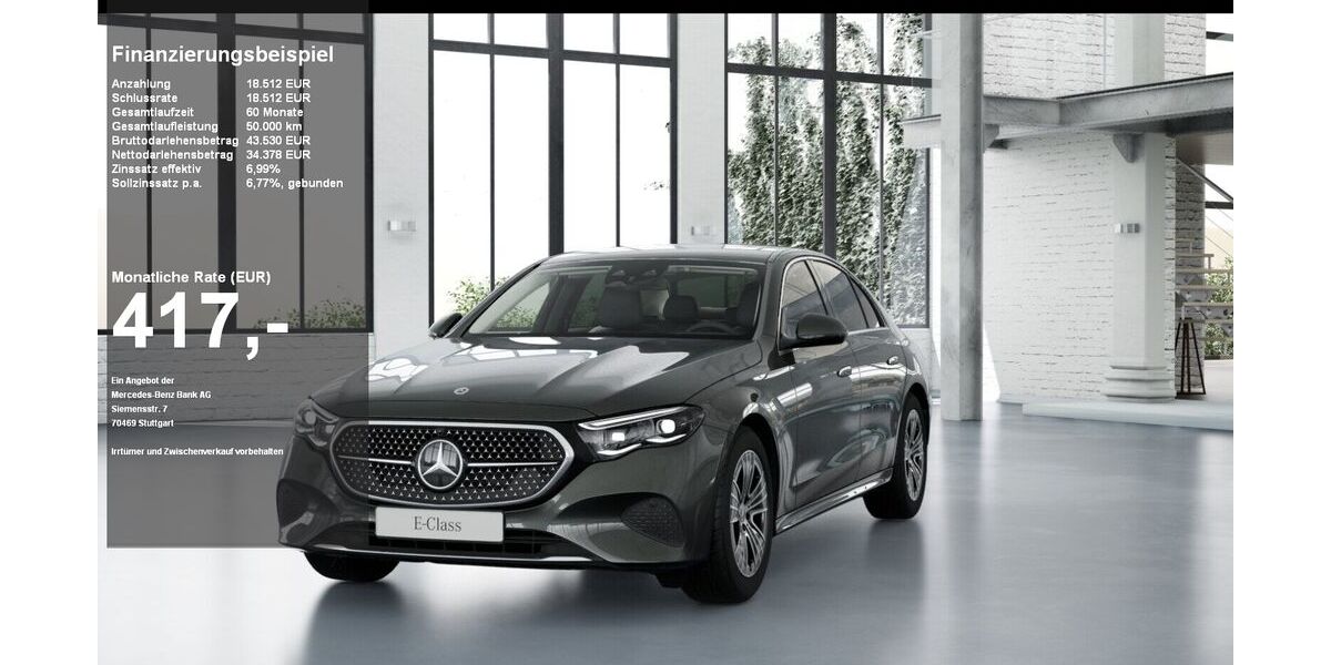 Mercedes-Benz E 220 7.565 km 51.490 &euro; Lübeck 23556