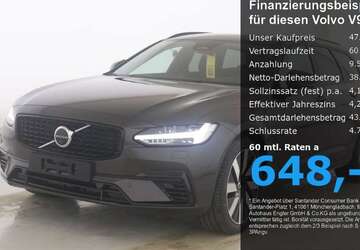 Volvo V90 21.599 km 47.990 &euro; Lübeck 23566