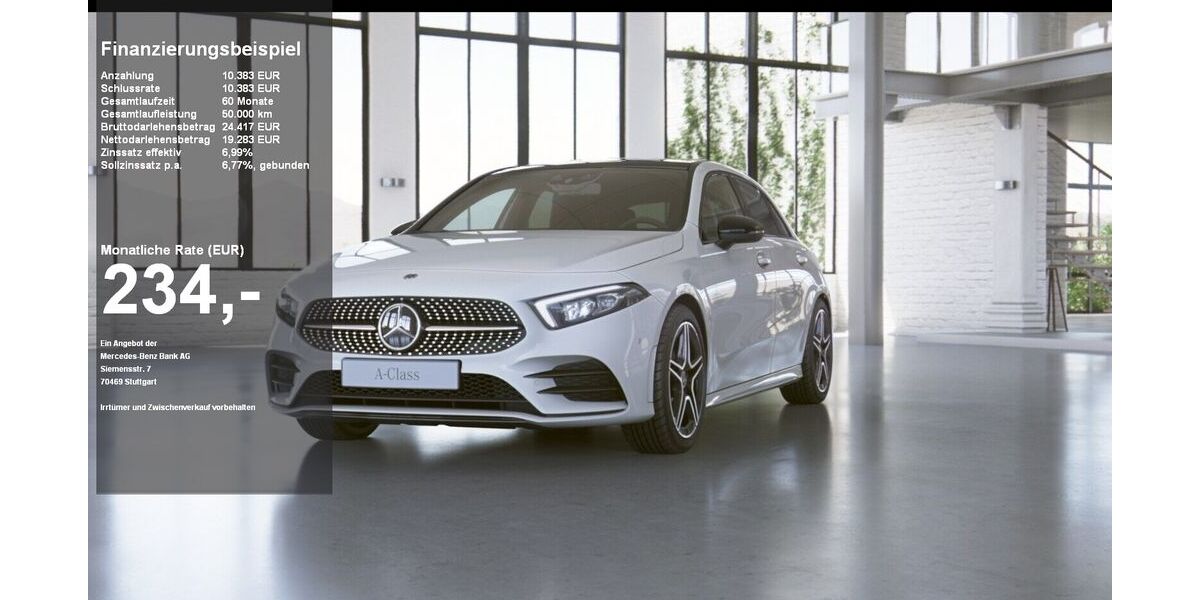 Mercedes-Benz A 250 92.276 km 27.150 &euro; Bad Segeberg 23795