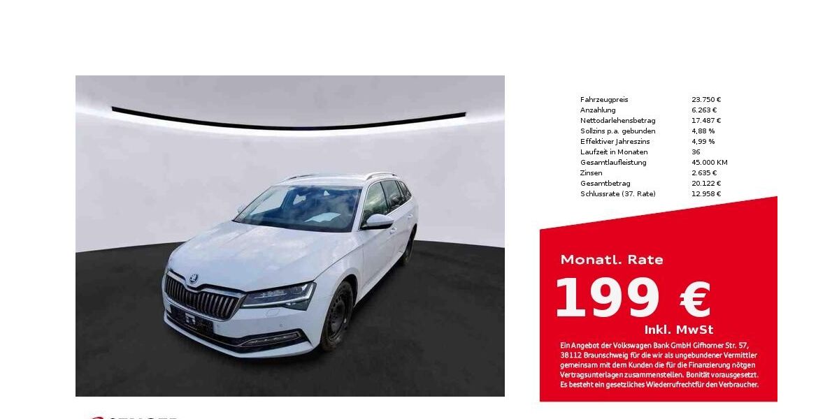 Skoda Superb 103.400 km 23.750 &euro; Bad Oldesloe 23843
