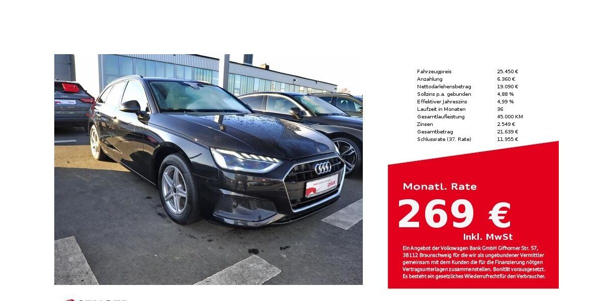 Audi A4 109.250 km 23.580 &euro; Lübeck 23556