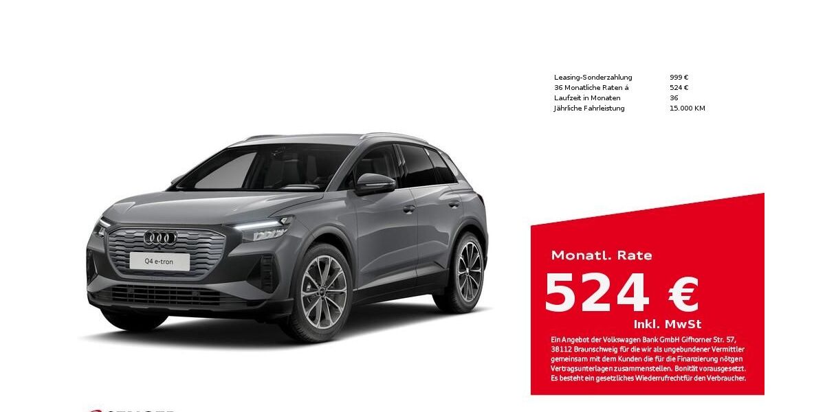Audi Q4 e-tron 8.500 km 42.980 &euro; Bad Oldesloe 23843