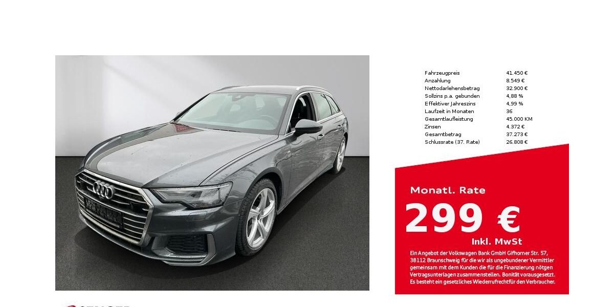 Audi A6 55.050 km 40.880 &euro; Lübeck 23556
