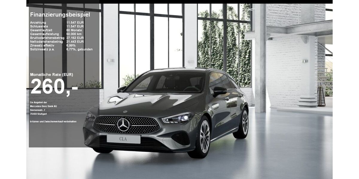 Mercedes-Benz CLA 180 Shooting Brake 4.343 km 32.990 &euro; Lübeck 23556