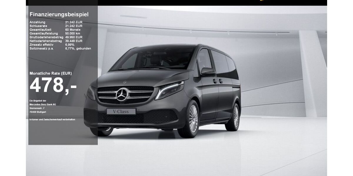 Mercedes-Benz V 220 65.192 km 60.690 &euro; Lübeck 23556