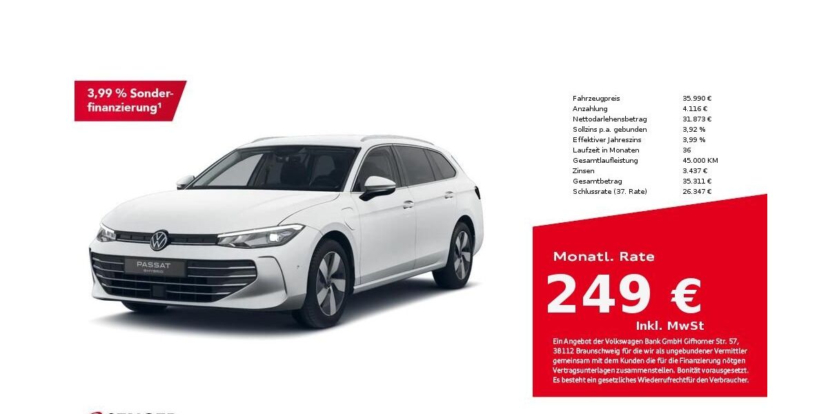 VW Passat Variant 25.900 km 35.990 &euro; Bad Oldesloe 23843