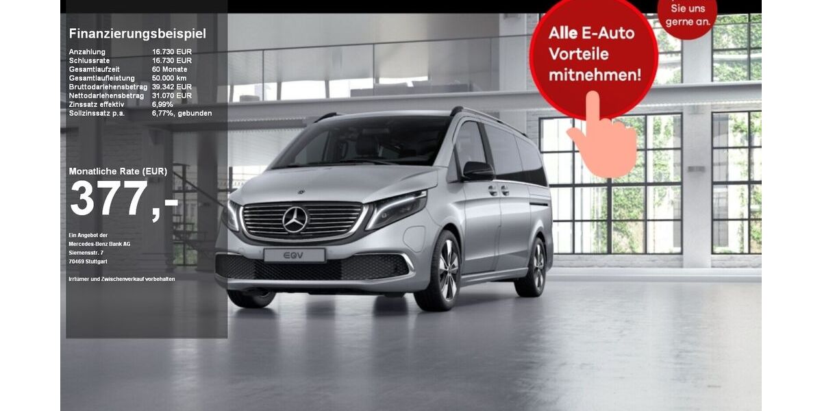Mercedes-Benz EQV 26.798 km 47.800 &euro; Lübeck 23556