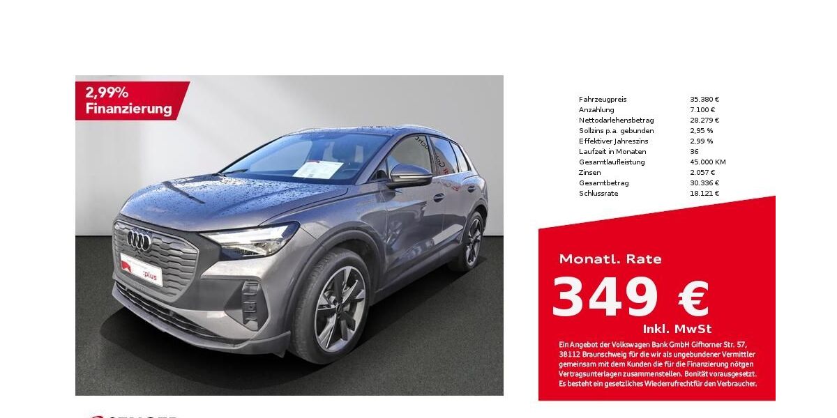 Audi Q4 e-tron 73.200 km 35.380 &euro; Lübeck 23556