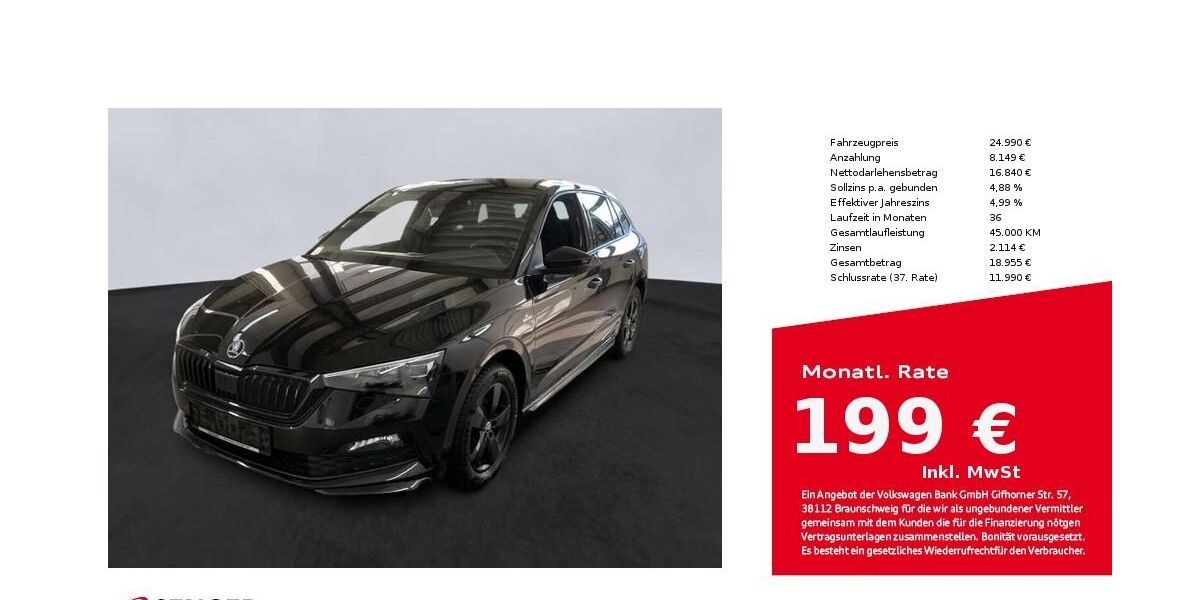 Skoda Scala 56.700 km 24.990 &euro; Bad Oldesloe 23843