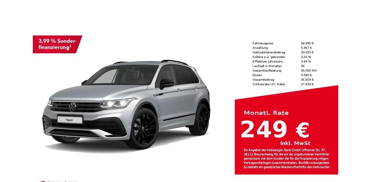 VW Tiguan 46.000 km 38.880 &euro; Bad Oldesloe 23843