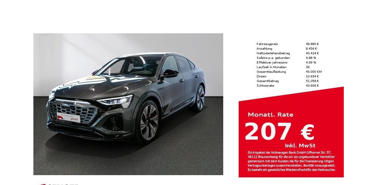 Audi Q8 e-tron 34.750 km 48.880 &euro; Lübeck 23556