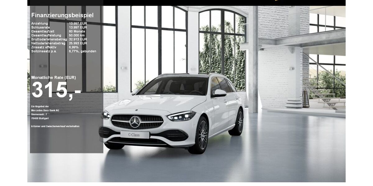 Mercedes-Benz C 200 15.000 km 38.890 &euro; Lübeck 23554