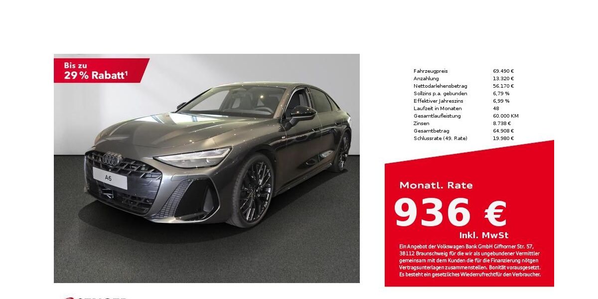 Audi A6 4.000 km 64.890 &euro; Lübeck 23556