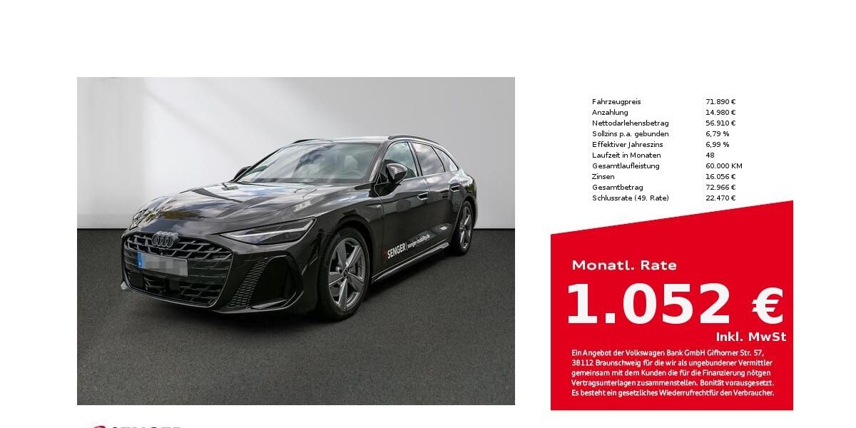 Audi A6 11.500 km 68.890 &euro; Lübeck 23556