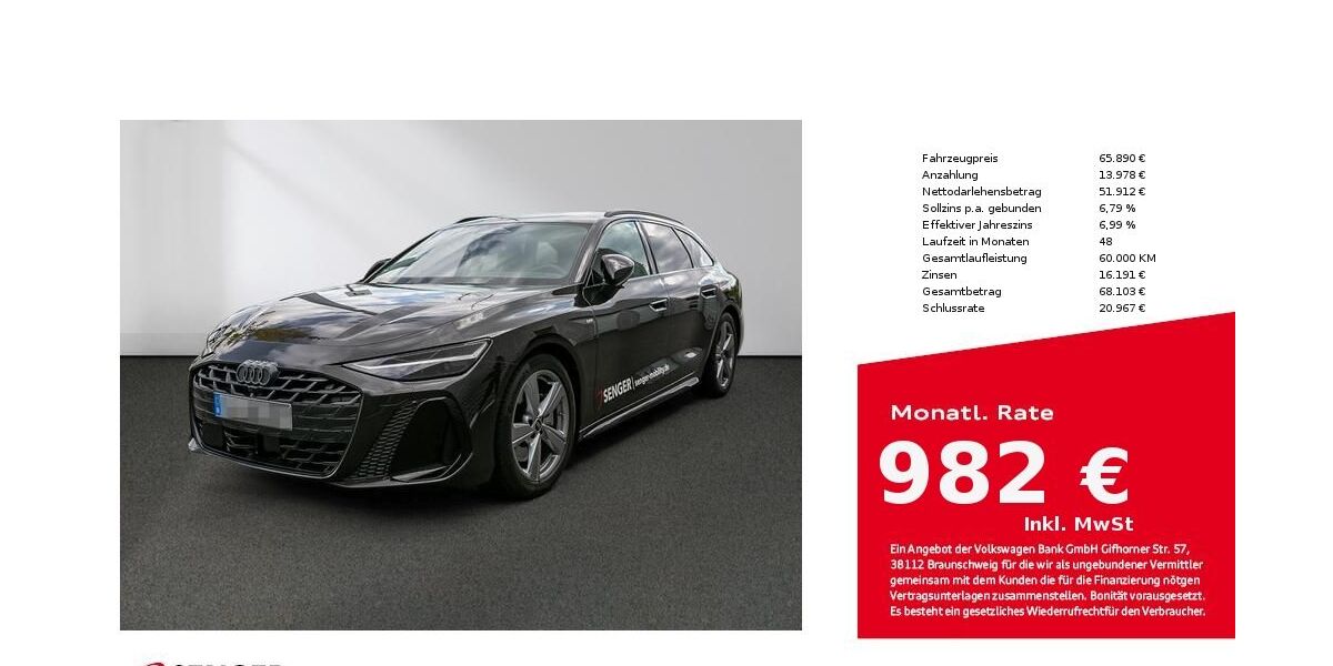 Audi A6 14.500 km 61.490 &euro; Lübeck 23556