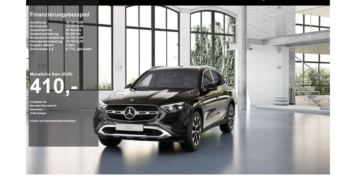 Mercedes-Benz GLC 200 15.000 km 51.990 &euro; Lübeck 23554