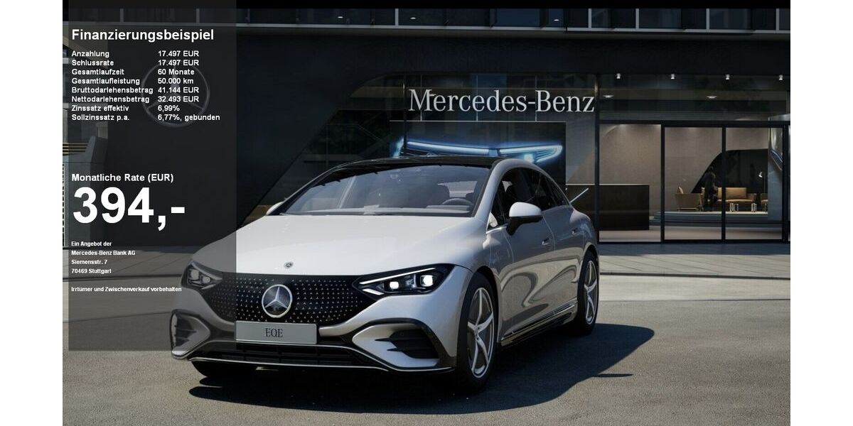 Mercedes-Benz EQE 18.982 km 49.990 &euro; Lübeck 23556