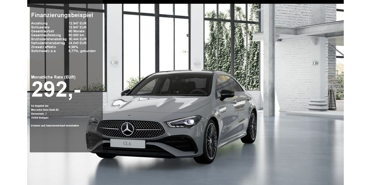 Mercedes-Benz CLA 180 7.625 km 36.990 &euro; Lübeck 23556