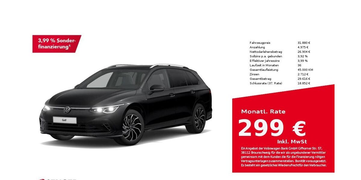 VW Golf 22.850 km 31.880 &euro; Bad Oldesloe 23843