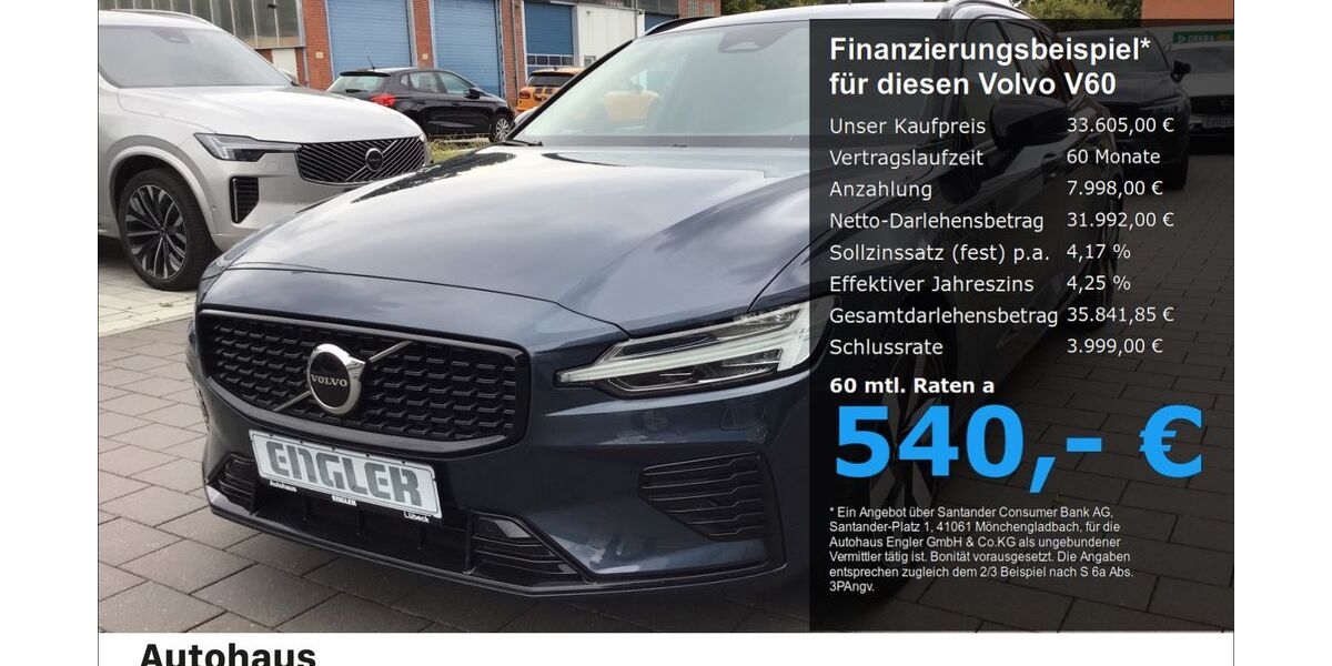 Volvo V60 3.950 km 39.990 &euro; Lübeck 23566