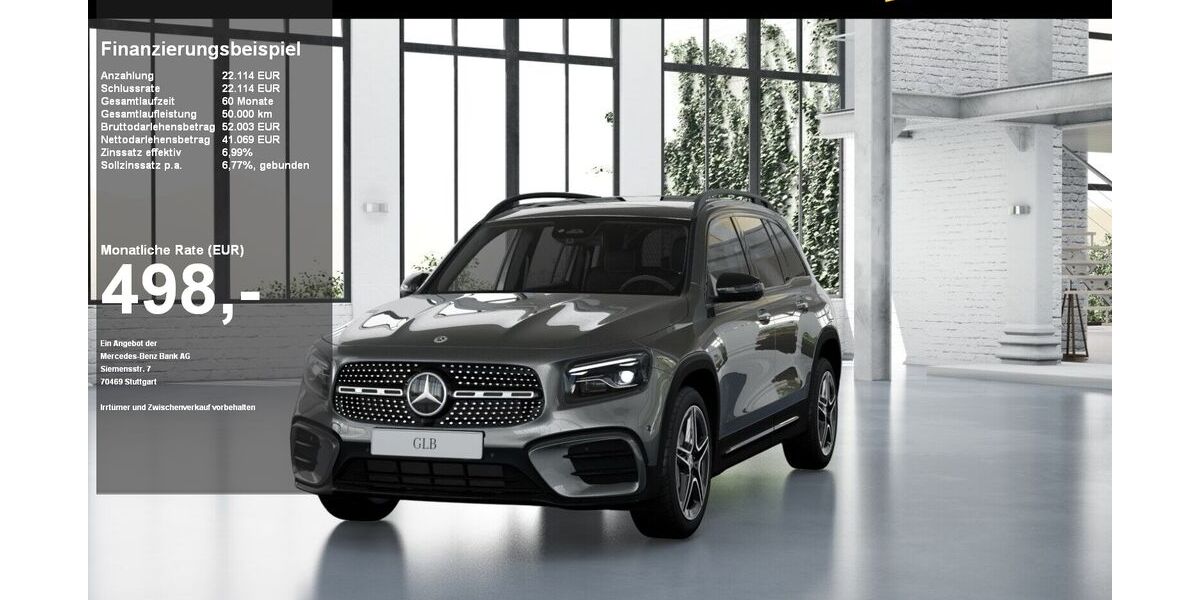 Mercedes-Benz GLB 200 9.999 km 51.950 &euro; Bad Segeberg 23795