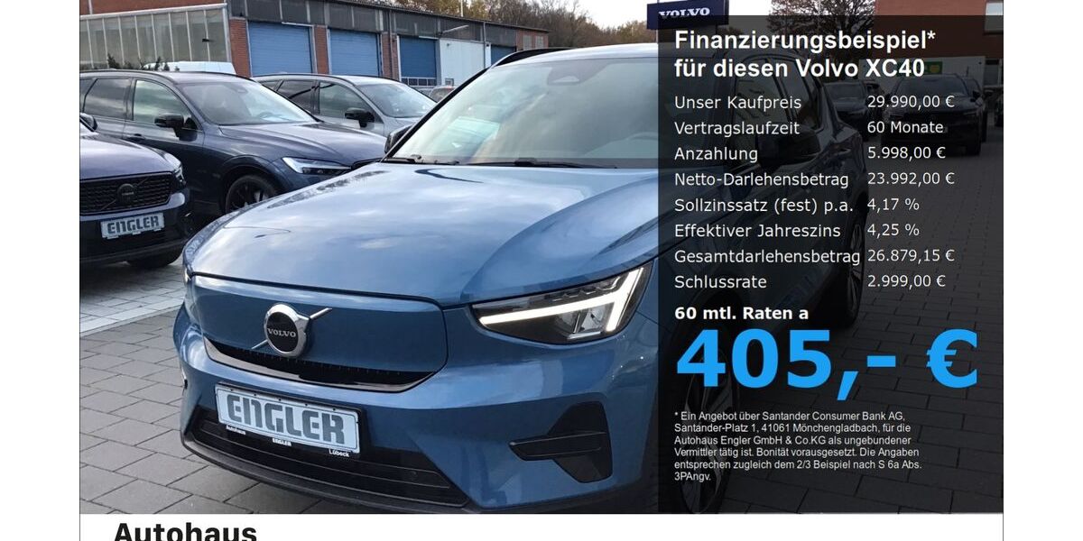 Volvo XC40 38.626 km 29.990 &euro; Lübeck 23566