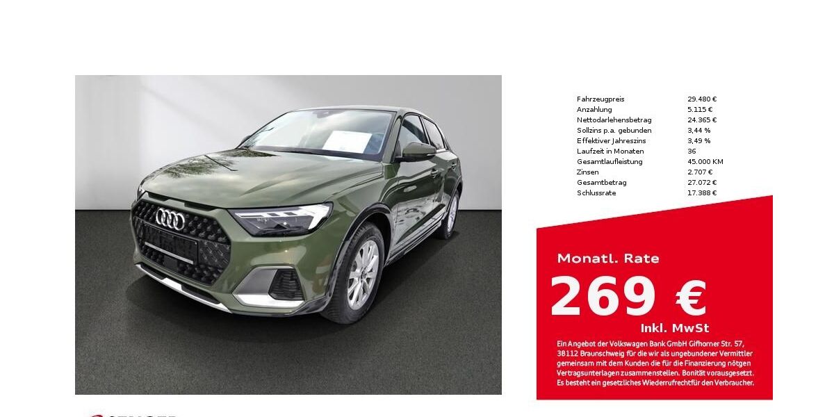 Audi A1 6.700 km 28.980 &euro; Lübeck 23556