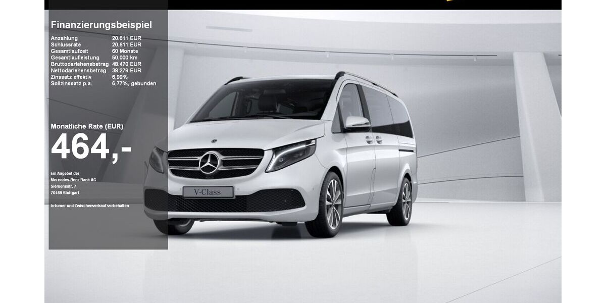 Mercedes-Benz V 300 85.022 km 58.890 &euro; Lübeck 23556
