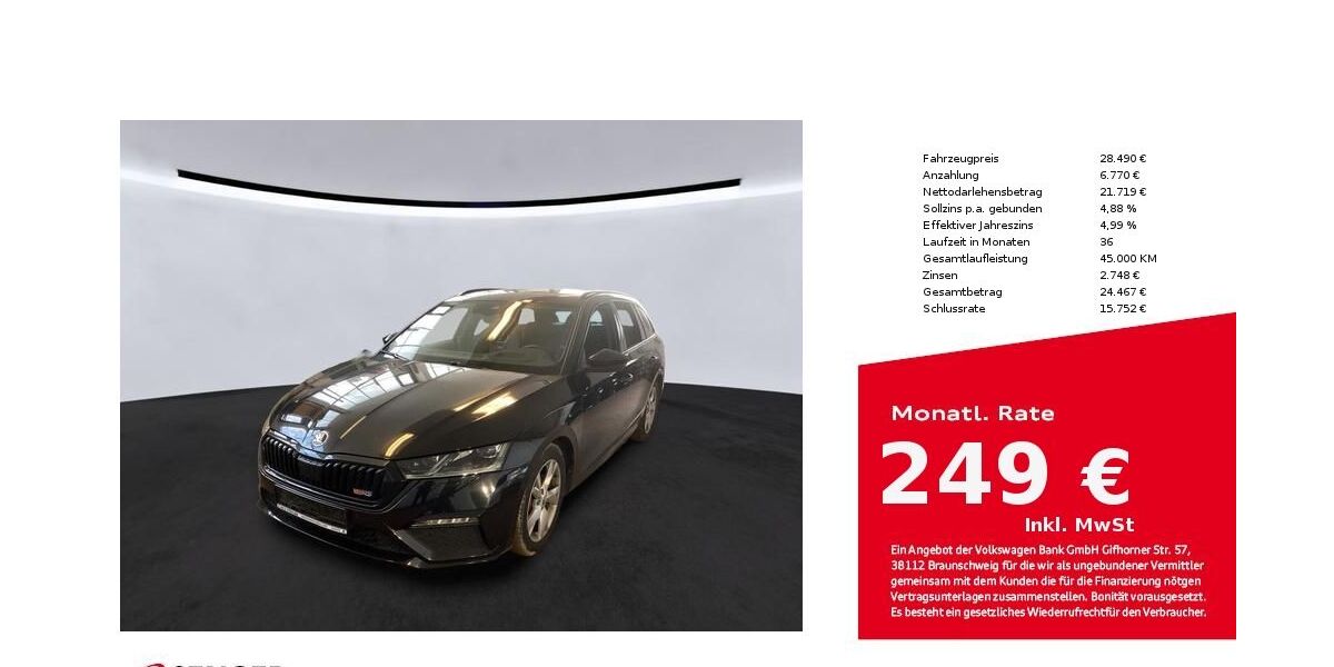 Skoda Octavia 115.900 km 28.490 &euro; Bad Oldesloe 23843