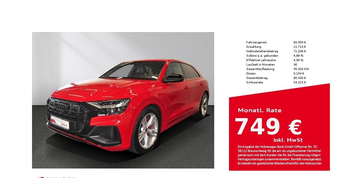 Audi SQ8 35.450 km 82.550 &euro; Lübeck 23556