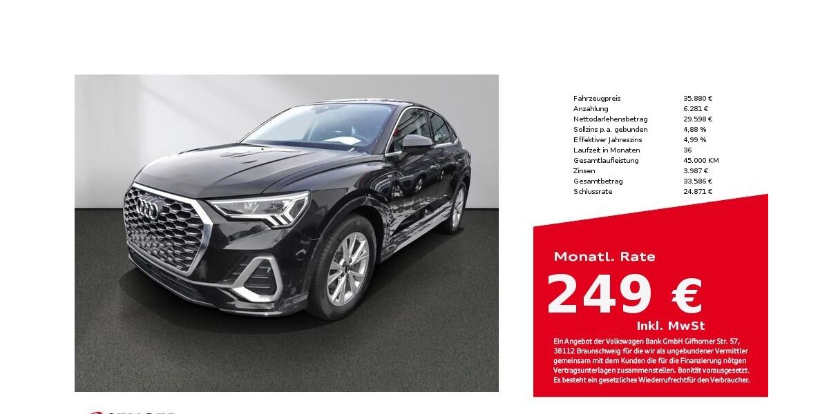 Audi Q3 44.700 km 35.880 &euro; Lübeck 23556