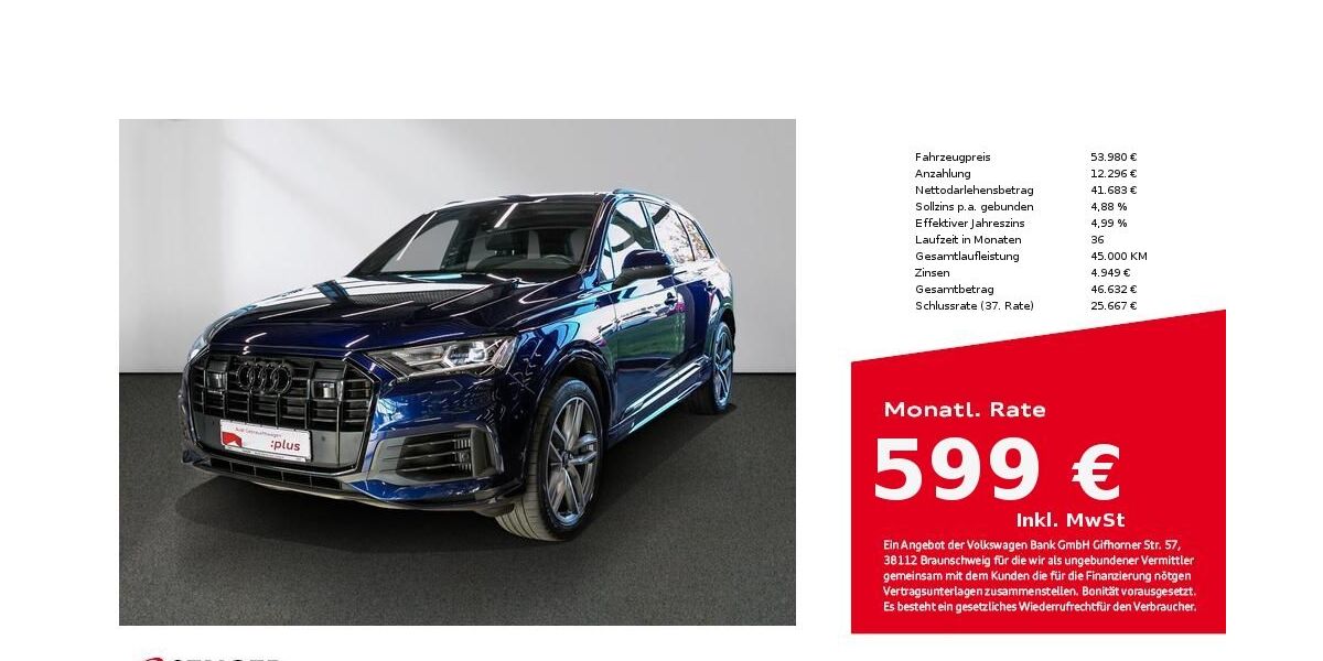 Audi Q7 84.200 km 50.880 &euro; Lübeck 23556