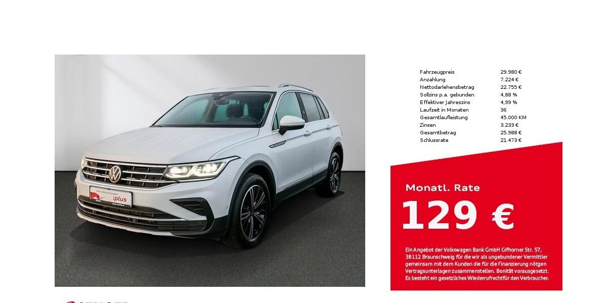 VW Tiguan 92.050 km 29.380 &euro; Bad Oldesloe 23843