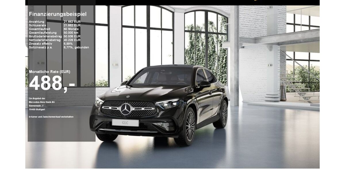Mercedes-Benz GLC 220 15.000 km 61.890 &euro; Lübeck 23554