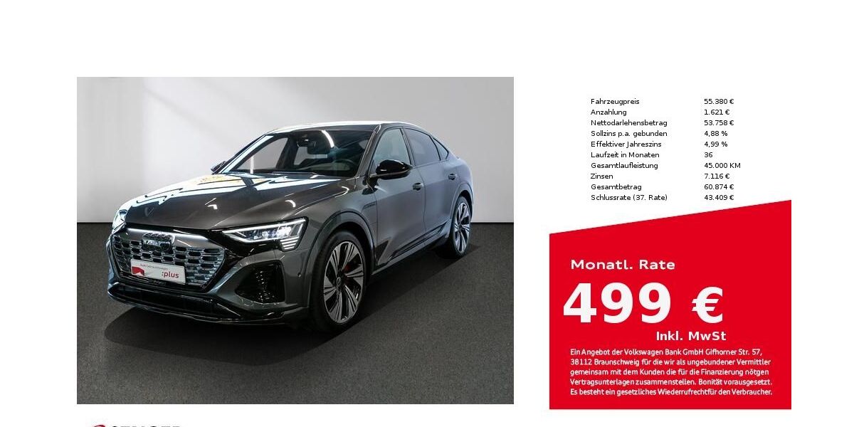 Audi Q8 e-tron 34.750 km 51.380 &euro; Lübeck 23556