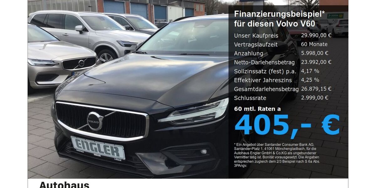 Volvo V60 60.371 km 29.990 &euro; Lübeck 23566