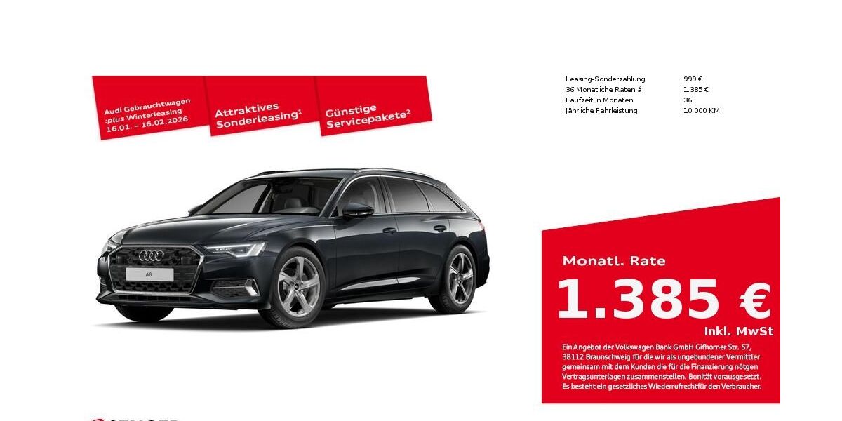 Audi A6 12.948 km 81.900 &euro; Bad Oldesloe 23843